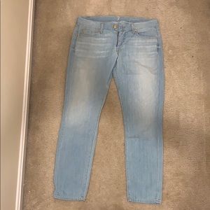 7 for all mankind skinny boyfriend jeans